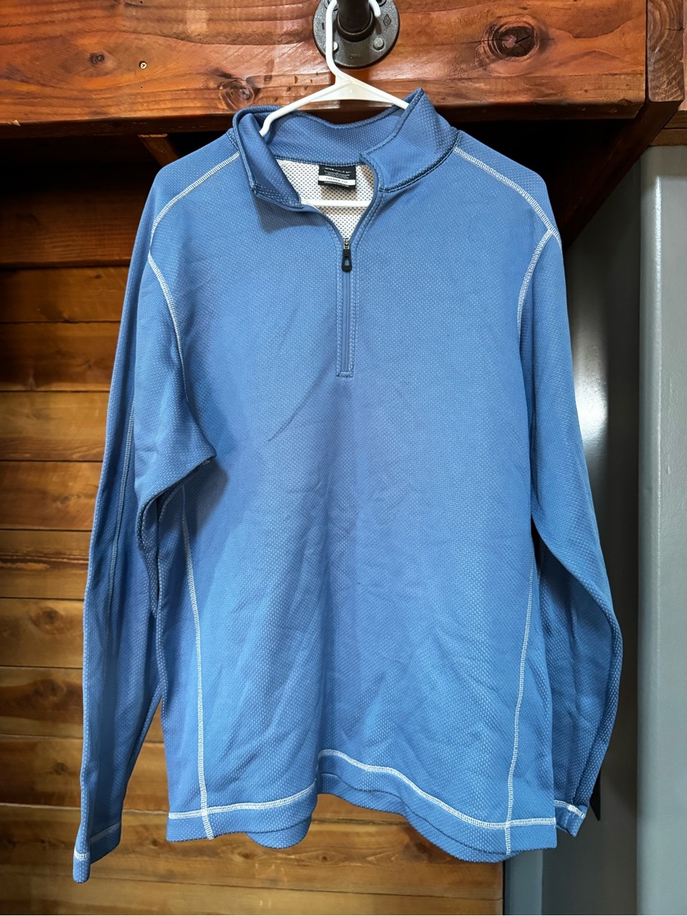 Men's Nike Light Blue Quarter-Zip